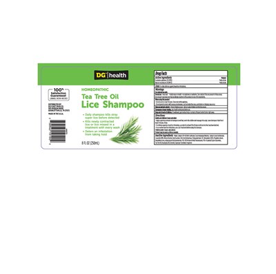 Label (Dghi 8oz Tea Tree Oil Lice Shampoo)